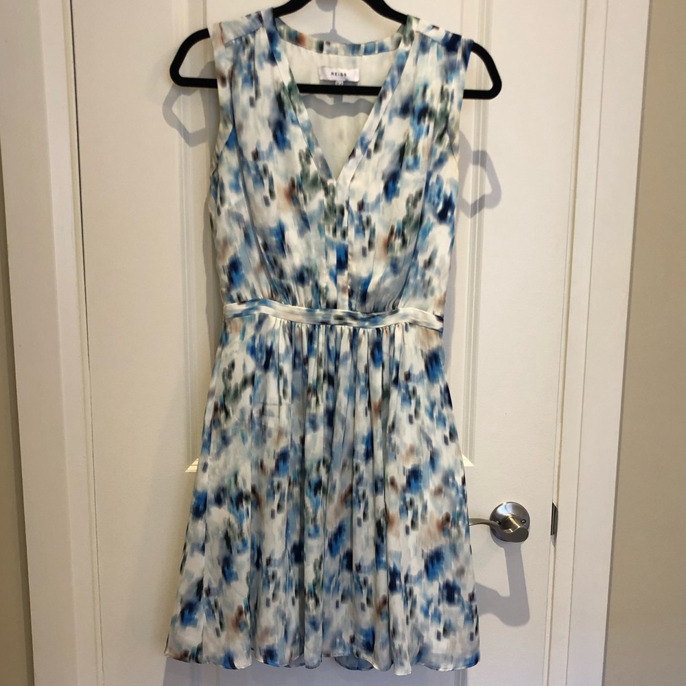 ✨SOLD✨ Stunning Reiss Giselle Watercolour Printer Dress